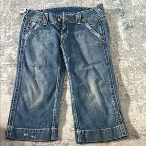 True Religion Blue Ankle Jeans